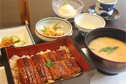鯉こく・うな重定食