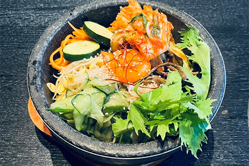 キムチ石焼ビビンバ（スープ付）